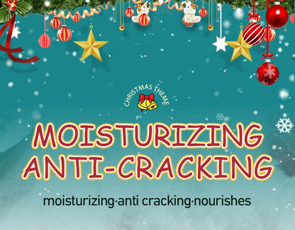 SADOER Christmas Moisturizing Lipstick Anti Cracking Hydrating Repair Nourishing Plump Lips Balm Plumper Skin Care