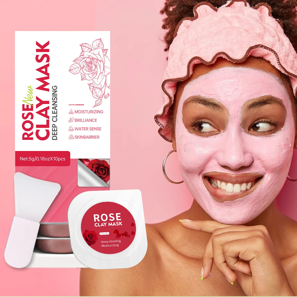 A variety of mud masks to deeply hydrate the face, moisturize and nourish the skin, making it smoother and more supple