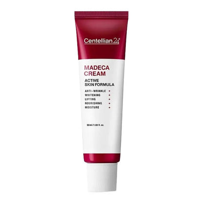 Centellian 6th Generation The Madeca Cream, Active Whitening, Antioxidant, Long-lasting Hydrating, Repairing Dry Skin, Skincare