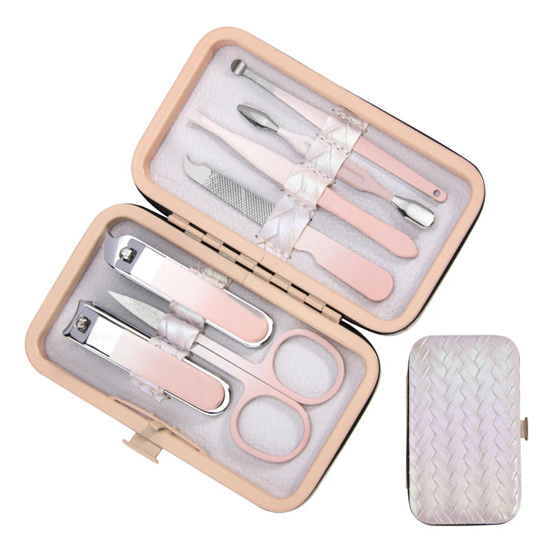 New Nail Clipper Set Nail Clipper Full Set Of Tools Manicure To Remove Dead Skin Diagonal Nail Pliers Manicure Nail Nails 18 Pie