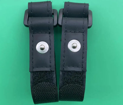 2pcs（1pair） Black Microcurrent bracelet Cuff Wrist Straps Cables For Healy or VariZapper / VariGamma