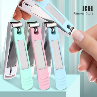 1Pcs Nail clipper Cutter Anti Splash Nails Cutter Scissors Accessories Professional Manicure Tools Trimmer For Men Women