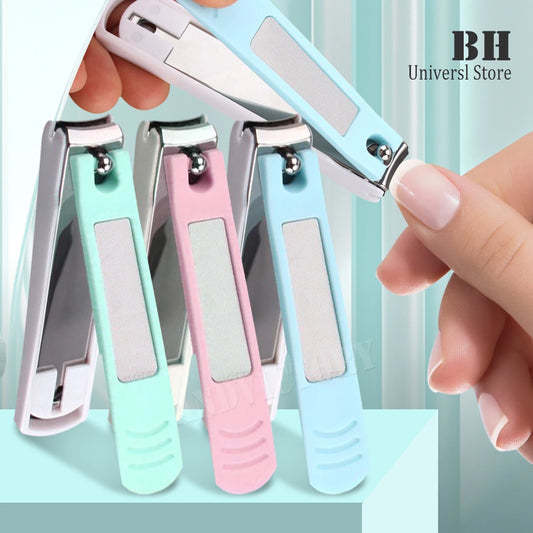 1Pcs Nail clipper Cutter Anti Splash Nails Cutter Scissors Accessories Professional Manicure Tools Trimmer For Men Women