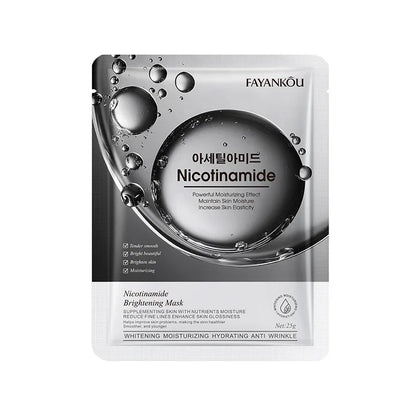 10pcs Vitamin C Niacinamide Retinol Face Mask Anti Wrinkle Moisturizing Brightening Firming Hydrating Facial Masks Skin Care