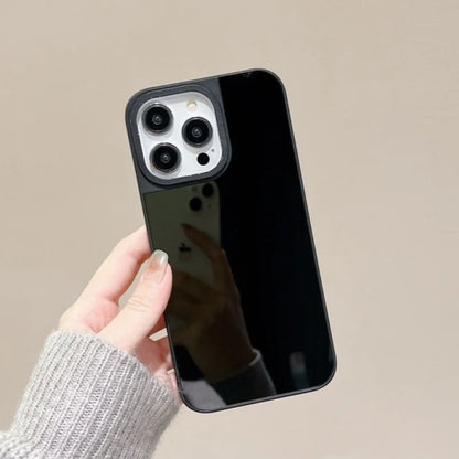 Luxury Makeup Mirror Phone Case For iPhone12 13 14 15 17Pro Max11 16Pro Max 17Pro iPhone Air 16Plus Hard Case MagSafe Compatible