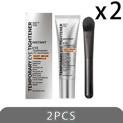 Eye Cream Lifting Firming Hydrating Dark Circle Reduction Fine Lines Smoothing Massage Treatment With Brush Gentle Daily Care