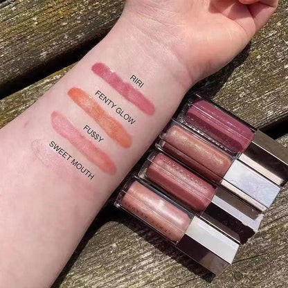 FentyBeauty Rihanna Gloss Lip Gloss Mirror Water Gloss Lip Gloss Makeup Stick for Long lasting Moisturizing and Nourishing Lips
