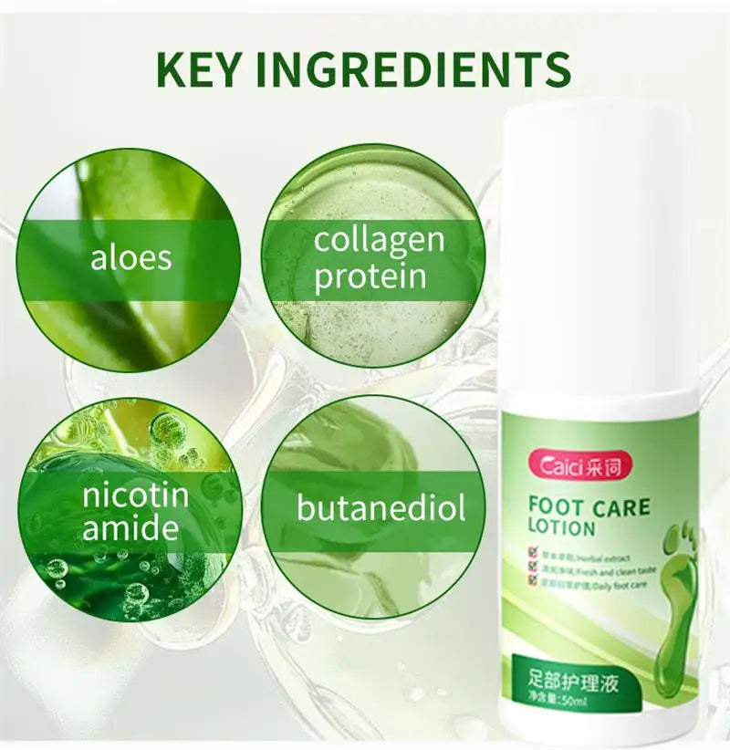 Herbal Anti Crack Foot Cream Spray Heel Cracking Repair Products Exfoliation Dead Skin Removal Softening Moisturize Smooth Care