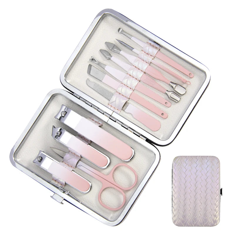 New Nail Clipper Set Nail Clipper Full Set Of Tools Manicure To Remove Dead Skin Diagonal Nail Pliers Manicure Nail Nails 18 Pie