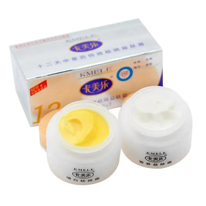 2pcs/box Original Kmele Whitening Cream Face Cream Moisturizing Cream Freckle Care Fade Repare Remover Bottles Skin Freckles