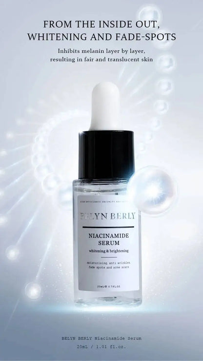 BELYN BERLY Niacinamide Serum for Face 3PCS Brighten Dark Spots Freckle Hyaluronic Acid Moisturizing Facial Serum Skin care