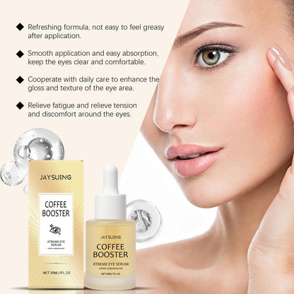 Jaysuing Caffeine Eye Serum Anti Wrinkle Firming Skin Remove Dark Circles Brighten Eyes Ageless Instantly Moisturize Nourish Eye