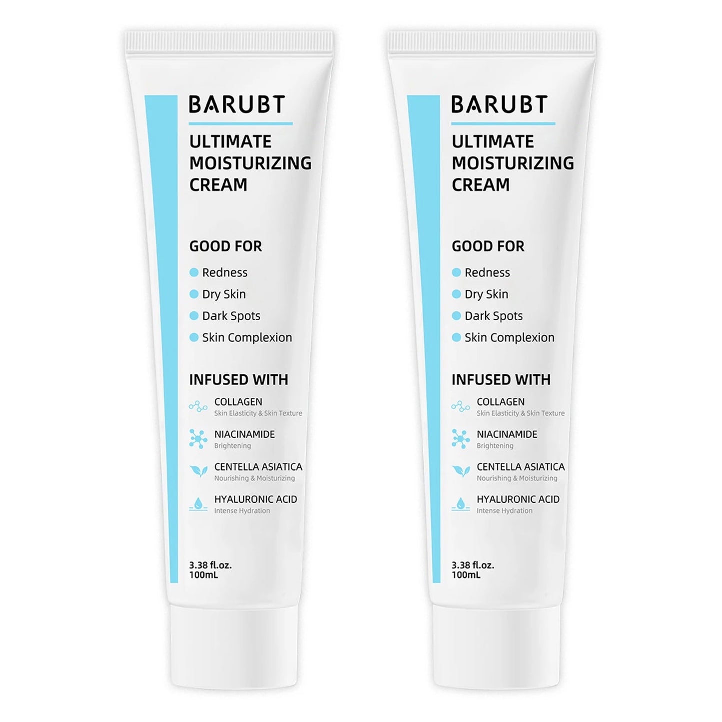 100ml Ultimates Moisturizing Cream With Centella Asiatica Niacinamide Hyaluronic Acid Collagen Anti-Aging Facial Repair Cream