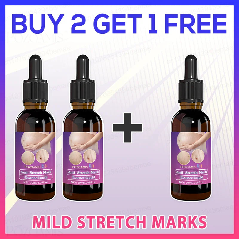 Stretch mark repair, easy removal at home
