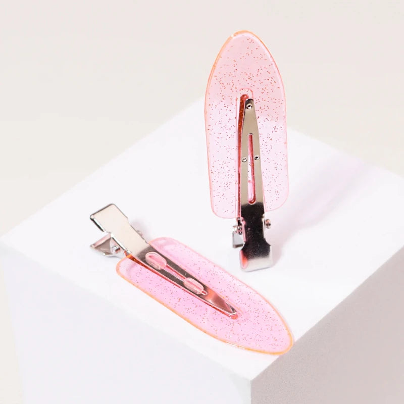 10-50pcs seamless fashion girl transparent hair clips makeup facial accessory clips styling hair clips Special for real hair wig