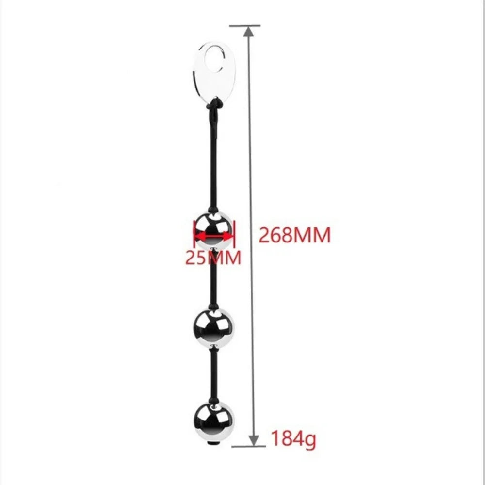 3 Size Erotic Weighted Vaginal Egg Chinese Geisha Kegel Geishaball Kegel Exerciser Metal Ben Wa Ball Anal Beads Buttplug