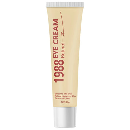 1988 Retinol Eye Cream with Hyaluronic Acid & Collagen - Light Texture, Moisturizes, Protects, Smooths Fine Lines