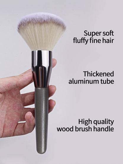 1pcs ultra large loose powder brush, high-end multifunctional setting brush for facial makeup, soft makeup brush tool