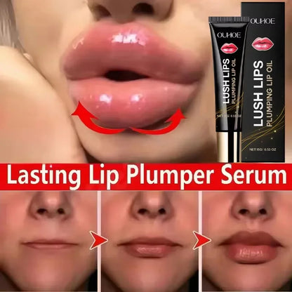 Lasting Volumising Lip Plumper Serum Instant Lips Elasticity Plumping Gloss Oils Reduce Fine Lines Moisturizing Sexy Lip Care