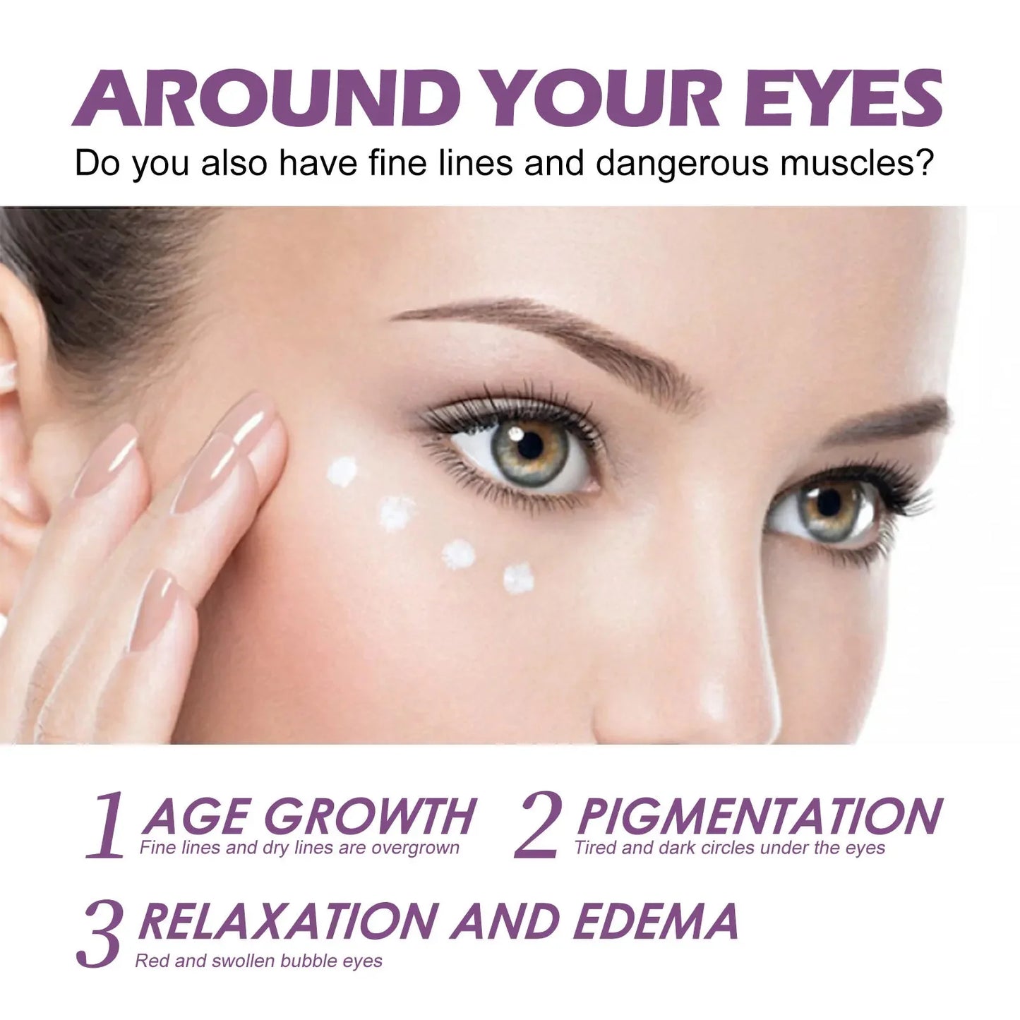 Retinol Remove Wrinkle Eye Cream Instant Firming Lifting Fade Fine Lines Eye Bags Anti Dark Circle Brightening Beauty Skin Care