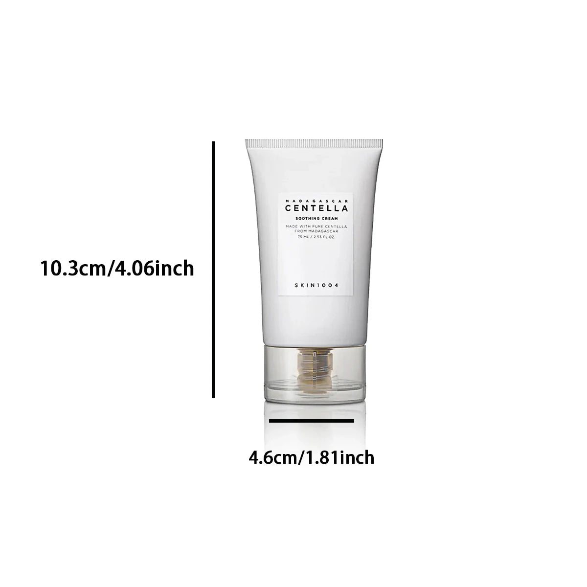 SKIN1004 Madagascar Centella Soothing Cream 30ml*2,Gentle Nourishing Texture,Barrier Repair Cream,Soothes,K-Beauty,Korean Makeup