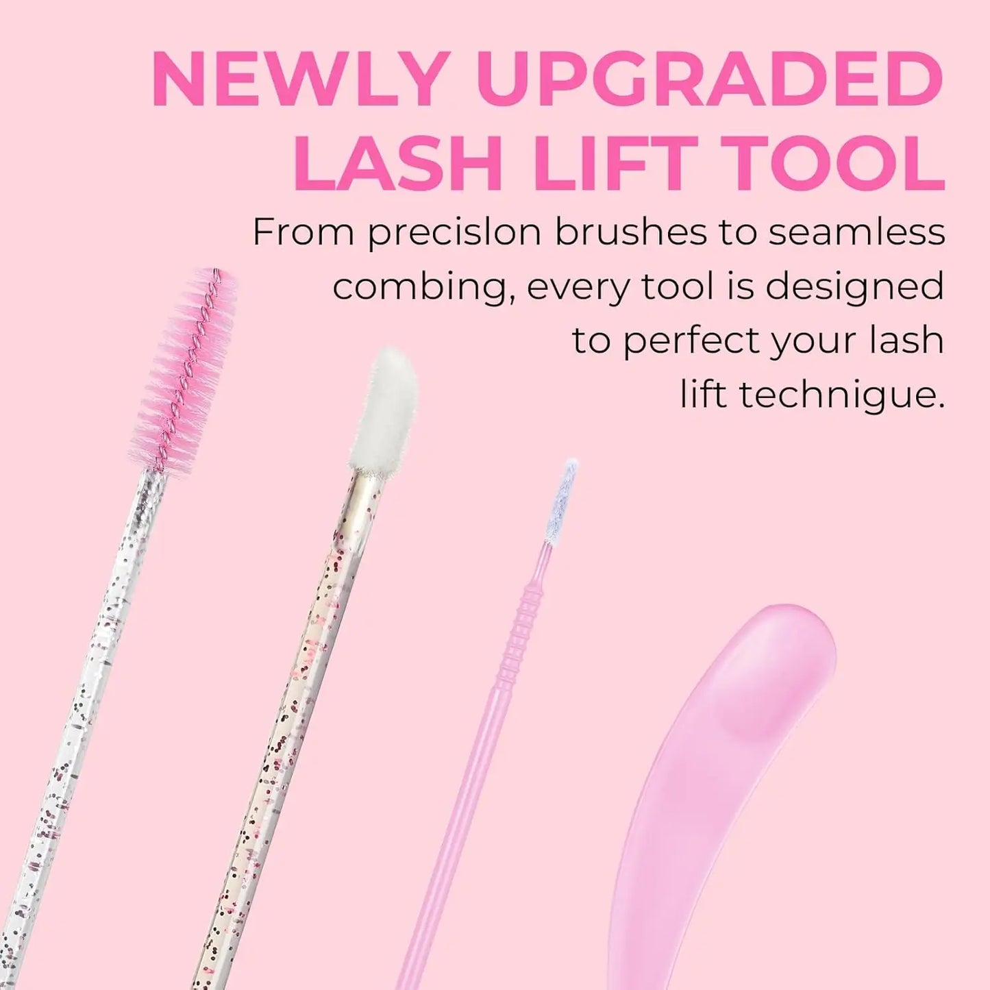 Lomansa New Brow Lift Perming Eyebrow Lifting Brow Lamination Kit Cling Film Nutrition Keratin Perming Lotion with Open Eyes Pad
