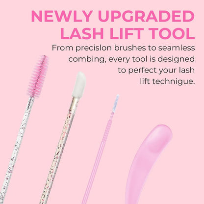 Lomansa New Brow Lift Perming Eyebrow Lifting Brow Lamination Kit Cling Film Nutrition Keratin Perming Lotion with Open Eyes Pad