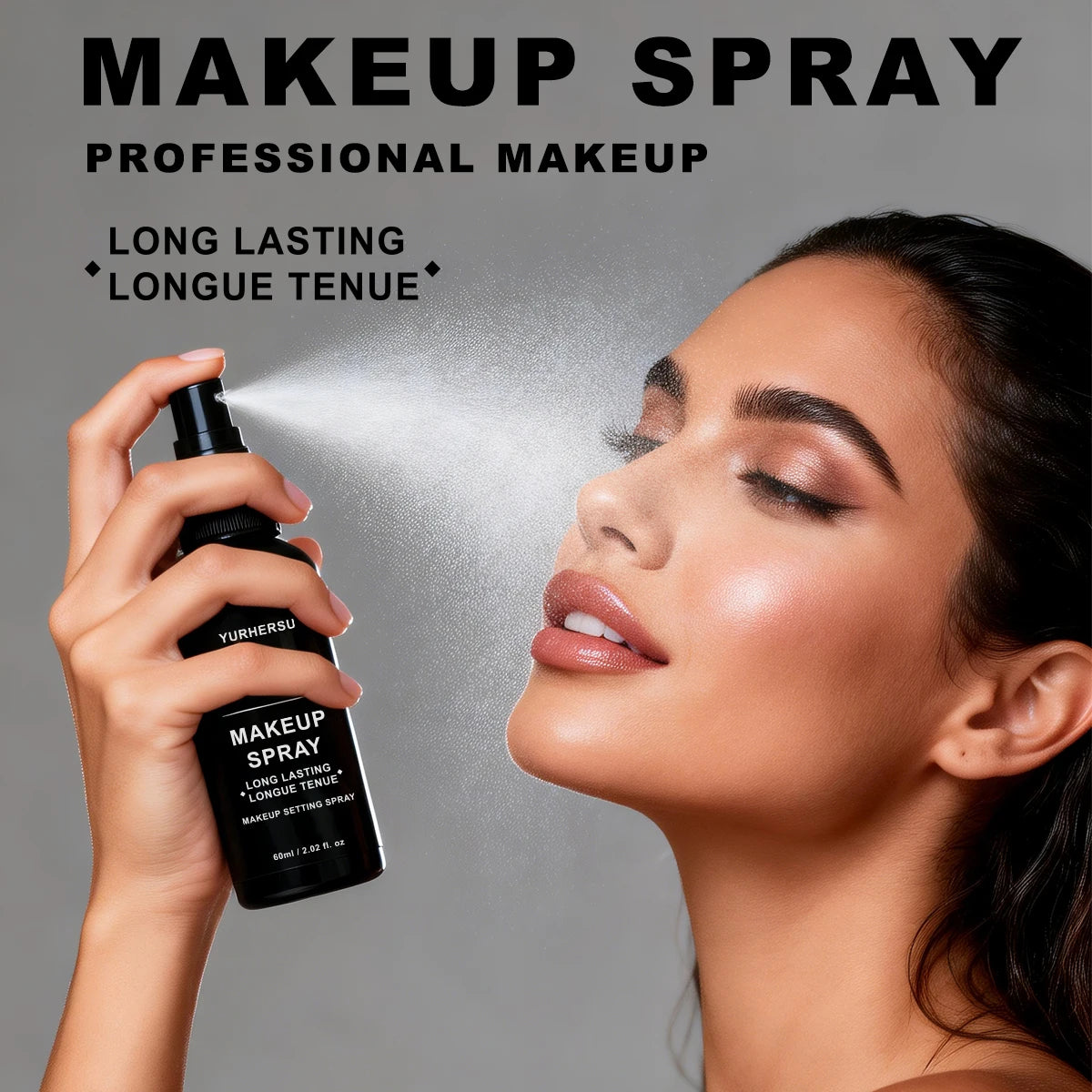 Long Lasting Matte Setting Spray Oil Control Waterproof Sweatproof Quick Drying Makeup Fixer Cosmetics For Women