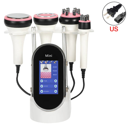 40K 4 IN 1  Body Slimming  Cavitation Ultrasonic Weight Loss Skin Rejuvenation Beauty Machine Multipolar Skin Tighten Anti-wrink