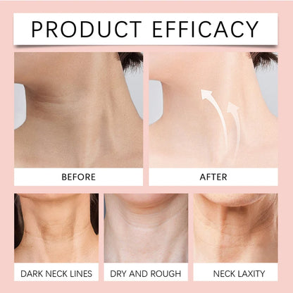 Retinol & Collagen Neck Cream Neck Face Firming Stick with Jojoba Oil Moisturizing Lifting Hyaluronic Acid for All Skin Types