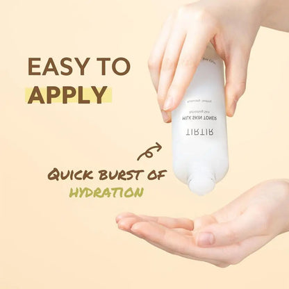 Skin Toner Milk Rice Formula Hydrating Brightening 2 Niacinamide Rice Bran Extract Ceramide All Skin Types Soothing Skin Care
