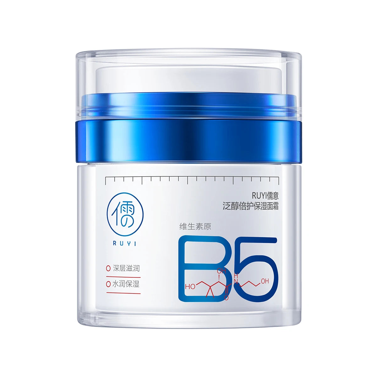 RUYI B5 Face Cream Deep Hydration Lock Moisturizing Soothing Redness Barrier Protection Autumn & Winter Special Skin Care 50g