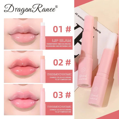 Long Lasting Color Change Lip Balm Moisturizing Hydrating Repair Lip Care Jelly Lipstick Fruity Tint Makeup