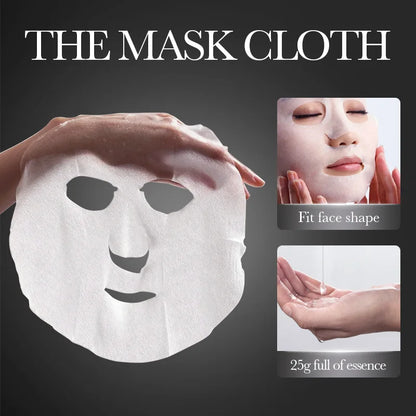 10pcs Vitamin C Niacinamide Retinol Face Mask Anti Wrinkle Moisturizing Brightening Firming Hydrating Facial Masks Skin Care
