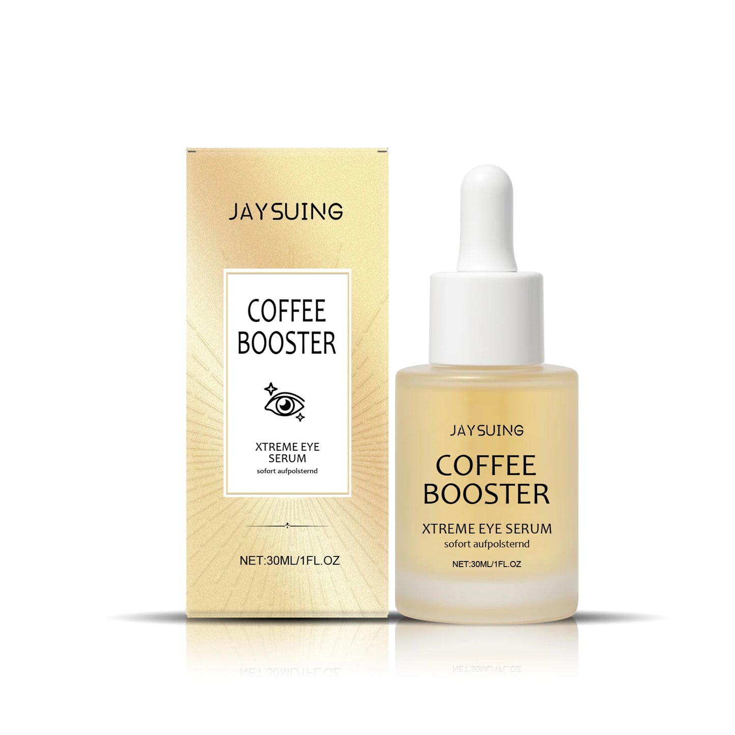 Jaysuing Caffeine Eye Serum Anti Wrinkle Firming Skin Remove Dark Circles Brighten Eyes Ageless Instantly Moisturize Nourish Eye