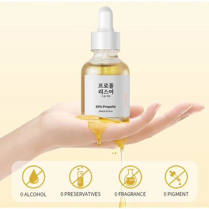3% Snail Mucin Serum 60% Propolis Nourish Repair Peak Lightweight Moisturizer Non-greasy Skin Essence Revitalizing Facial Serum