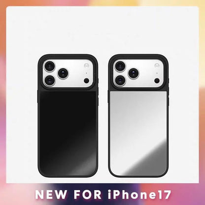 Luxury Makeup Mirror Phone Case For iPhone12 13 14 15 17Pro Max11 16Pro Max 17Pro iPhone Air 16Plus Hard Case MagSafe Compatible
