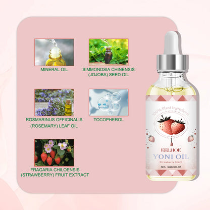 Yoni Oil Feminine Oil for Women pH Balance and Wetness Feminine Deodorant Vaginal Moisturizer Essential Oil