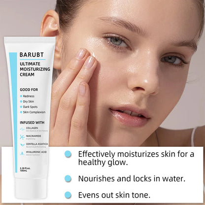 100ml Ultimates Moisturizing Cream With Centella Asiatica Niacinamide Hyaluronic Acid Collagen Anti-Aging Facial Repair Cream