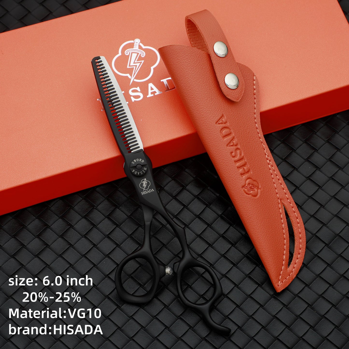 HISADA tijeras barbero profesional 6.2/6.7 inch friseur zubehör VG10 Material hair scissors Professional scissors