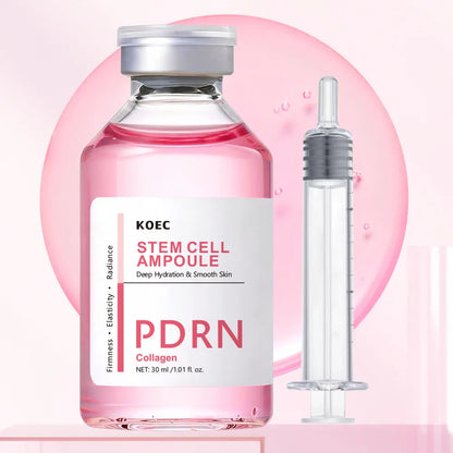 PDRN & Collagen Stem Cell Ampoule Deep Hydration Smooth Skin Enhance Skin Elasticity Nourishing Firming Facial Serum