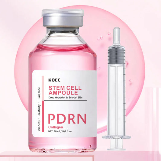 PDRN & Collagen Stem Cell Ampoule Deep Hydration Smooth Skin Enhance Skin Elasticity Nourishing Firming Facial Serum