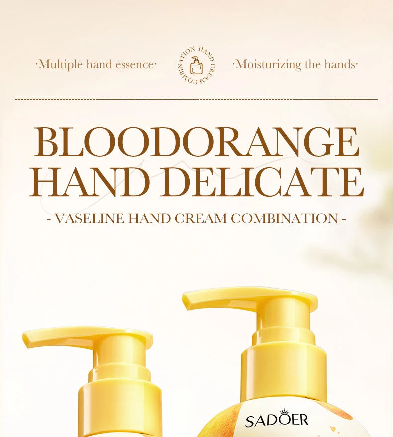 150g SADOER Fruits Hand Cream Moisturizing Whitening Anti Wrinkles Anti-Aging Hydrating Hands Skin Care Products