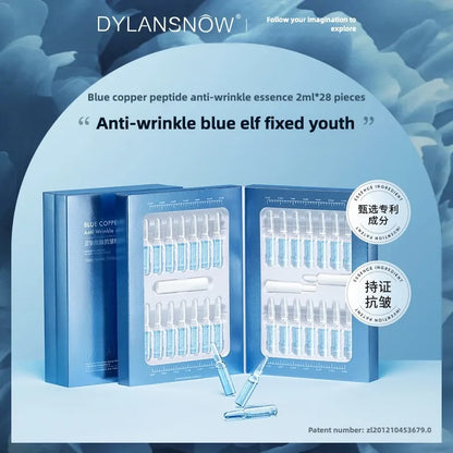 Blue copper peptide Anti-aging Essence Fade Fine Lines Facial Moisturizing brightning Anti Aging Firming Skin Care