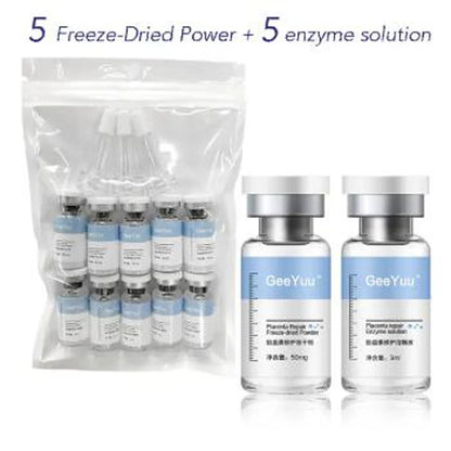 Placent Peptide Ampoule Hyaluronic acid Serum For Face Dr.Pen  Freeze-dried Powder Repair Moisturizing Skin Care Korean