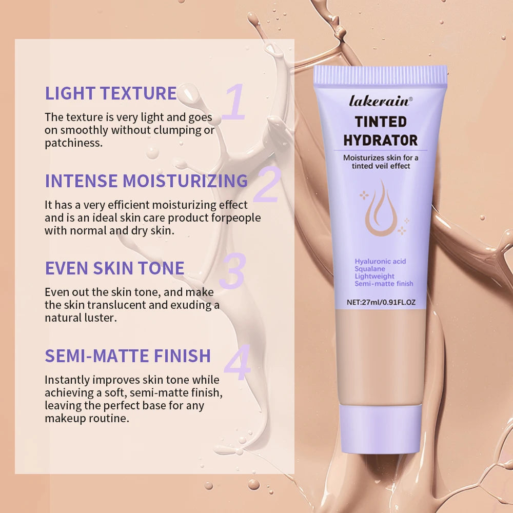 Whitening Lotion Before Makeup Concealer Moisturizing Cream Base Makeup EVen Skin Tone Buildable Coverage Strong Moisturizing
