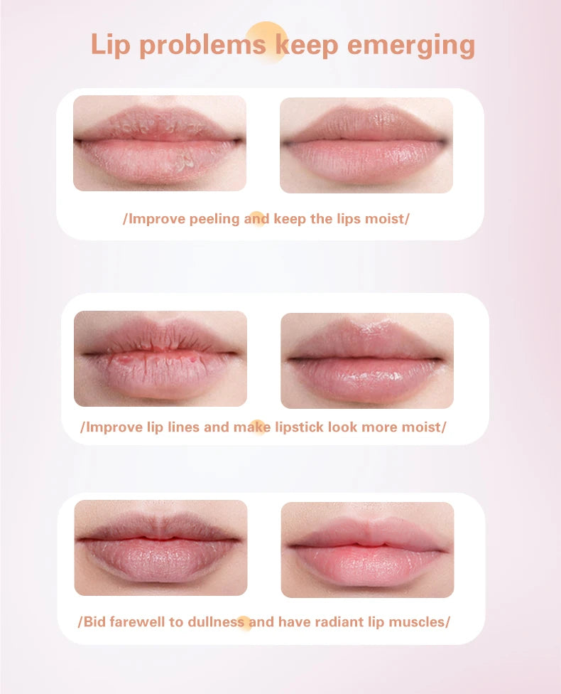 Herorange Nude Tinted Lip Balm Moisturizing Anti-Drying Autumn and Winter Lip Care Lightens Lip Lines Color-Changing Lip Balm