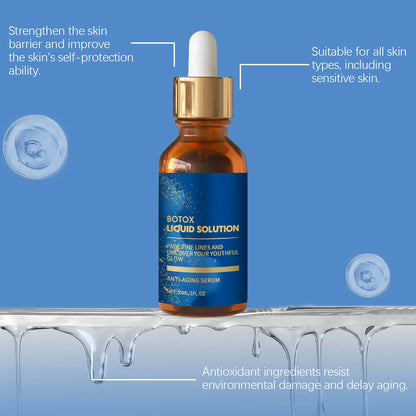 Firming and elastic essence gently nourishes elastic facial skin, shiny and silky moisturizing essence