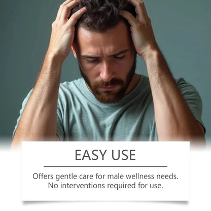 Men's Daily Skin Care Patch - All-in-One Gentle & Mild Formula, External Use for Full Body,Nourishes & Sustains Comfortable Skin