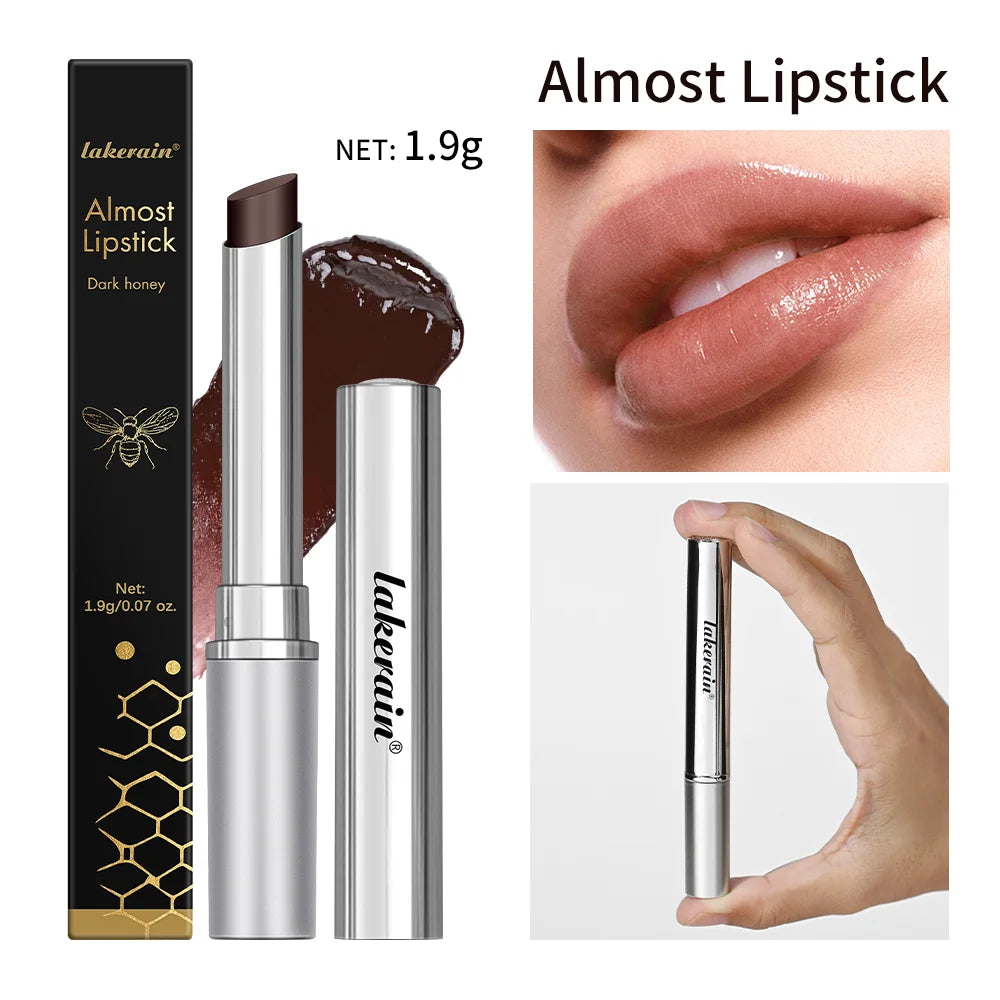 Honey Lipstick Tinted Lip Balm Lip Stain Moisturizing Nourishing Long-Lasting Lipstick for All Skin Tones Natural Woman Makeup